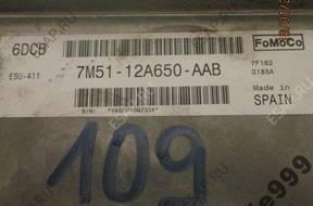 БЛОК УПРАВЛЕНИЯ   FORD C-MAX 1.8 7M51-12A650-AAB