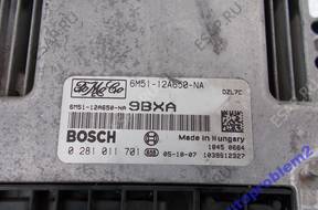 БЛОК УПРАВЛЕНИЯ Ford C max Focus II 1.6 TDCI 6m5112a650NA