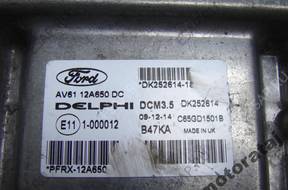 БЛОК УПРАВЛЕНИЯ FORD DELPHI AV61-12A650-DC DCM3.5 B47KA