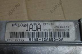 БЛОК УПРАВЛЕНИЯ ford escort 1.4  1ADA 91AB 12A650 DA