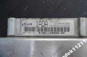 БЛОК УПРАВЛЕНИЯ FORD ESCORT 91AB-12A650-DA EFI-SD102