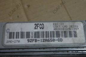 БЛОК УПРАВЛЕНИЯ ford escort orion 1.8 2FCD 92FB 12A650 CD