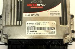 БЛОК УПРАВЛЕНИЯ FORD FIESTA 0281030002 C1B1-12A650-AE