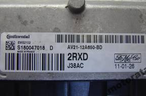 БЛОК УПРАВЛЕНИЯ FORD FIESTA 1.2 S180047018D AV2112A650BD