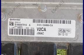 БЛОК УПРАВЛЕНИЯ   FORD FIESTA 1.25 AV21-12A650-CA