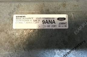БЛОК УПРАВЛЕНИЯ FORD FIESTA 1.3 sim21 s118763006a 9ana