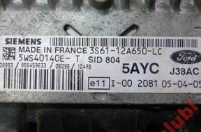 БЛОК УПРАВЛЕНИЯ   FORD FIESTA 1.4 TDCI 5WS40140E
