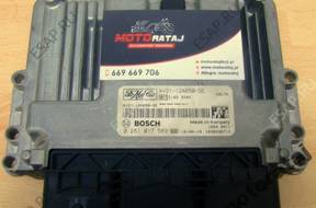 БЛОК УПРАВЛЕНИЯ FORD FIESTA 1.6  0281017589 AV2112A650SE