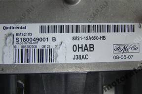 БЛОК УПРАВЛЕНИЯ FORD FIESTA 1.6 S180049001B 8V2112A650HB