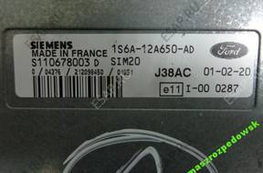 БЛОК УПРАВЛЕНИЯ   FORD FIESTA 1S6A-12A650-AD