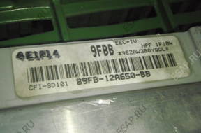 БЛОК УПРАВЛЕНИЯ ford fiesta 89FB-12A650-BB  9FBB