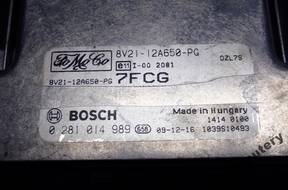 БЛОК УПРАВЛЕНИЯ FORD FIESTA 8v2112a650pg 0281014989 7fcg