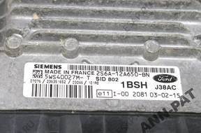 БЛОК УПРАВЛЕНИЯ FORD FIESTA FUSION 2S6A-12A650-BN SID 802