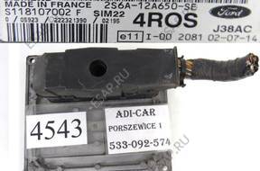 БЛОК УПРАВЛЕНИЯ FORD FIESTA MK6 1,4 S118107002F 4 год,OS