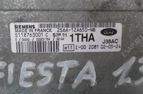БЛОК УПРАВЛЕНИЯ FORD FIESTA MK6 1.3 2S6A12A650NB 1THA
