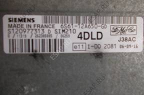 БЛОК УПРАВЛЕНИЯ FORD FIESTA MK6 1.4 16V 4DLD КОМПЛЕКТ