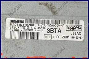 БЛОК УПРАВЛЕНИЯ FORD FIESTA MK6 1.4 4S61-12A650-NA 3BTA