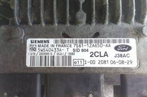 БЛОК УПРАВЛЕНИЯ FORD FIESTA MK6 1.4 TDCI 7S61-12A650-AA