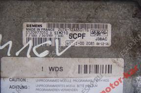 БЛОК УПРАВЛЕНИЯ FORD FIESTA MK6   ДВИГАТЕЛЕМ 1.4 16V