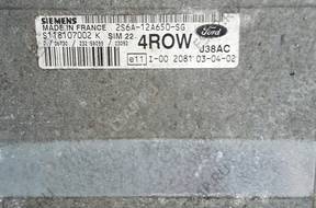 БЛОК УПРАВЛЕНИЯ   FORD FIESTA S118107002 K 4 год,0W