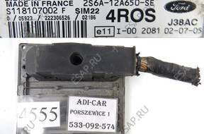 БЛОК УПРАВЛЕНИЯ FORD FIESTA S118107002F 2S6A12A650SE 4 год,OS