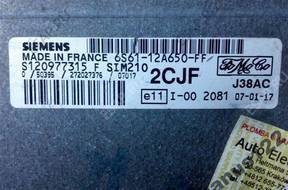 БЛОК УПРАВЛЕНИЯ FORD FIESTA S120977315F 6S61-12A650-FF