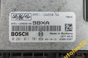 БЛОК УПРАВЛЕНИЯ Ford Focus 0281011701 6M51-12A650-NA 9BXA