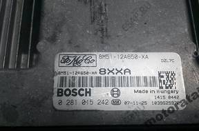 БЛОК УПРАВЛЕНИЯ FORD FOCUS 1.6 0281015242 8M51-12A650-XA