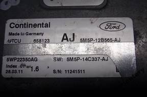 БЛОК УПРАВЛЕНИЯ FORD FOCUS 1.6 5m5p12b565aj 5wp22350ag