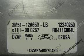 БЛОК УПРАВЛЕНИЯ FORD FOCUS 1.8 3m5112a650lb 12240250 dzaf