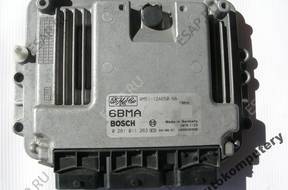 БЛОК УПРАВЛЕНИЯ FORD FOCUS 4m5112a650na 0281011263 6bma
