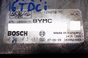 БЛОК УПРАВЛЕНИЯ FORD FOCUS 8m5112a650mc 0281012487 8ymc