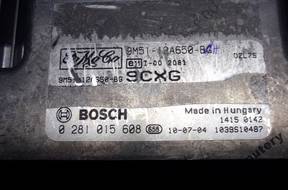 БЛОК УПРАВЛЕНИЯ FORD FOCUS 9m5112a650bg 0281015608 9cxg