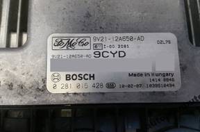 БЛОК УПРАВЛЕНИЯ FORD FOCUS 9v2112a650ad 0281015428 9cyd