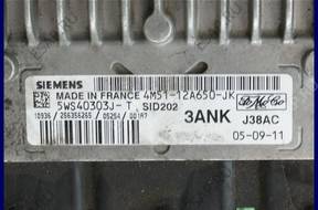 БЛОК УПРАВЛЕНИЯ FORD FOCUS II 1.8 TDCI 5WS40303J-T 3ANK