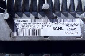 БЛОК УПРАВЛЕНИЯ FORD FOCUS II 18.TDCI  4M51-12A650 -JL