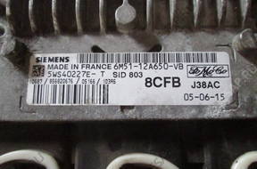 БЛОК УПРАВЛЕНИЯ FORD FOCUS II 2.0 TDCI 6M51-12A650-VB