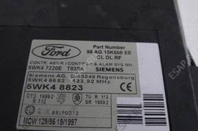 БЛОК УПРАВЛЕНИЯ FORD FOCUS MK1 2.0 16V   -КОМПЛЕКТ