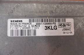 БЛОК УПРАВЛЕНИЯ Ford Focus mk2 C-Max 1.6 16V 5M5112A650FG