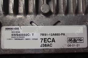 БЛОК УПРАВЛЕНИЯ FORD FOCUS sid803a 5ws40332ct 7eca