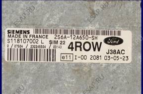 БЛОК УПРАВЛЕНИЯ FORD FUSION 1.4 S118107002L 4 год,OW J38AC
