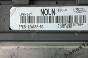 БЛОК УПРАВЛЕНИЯ FORD KA 1.3 97KB-12A650-BC LPE-307 NOUN