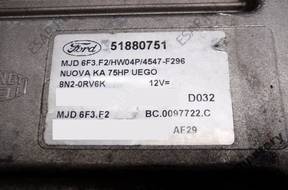БЛОК УПРАВЛЕНИЯ FORD KA 1.3JTD 51880751 mjd6f3.f2