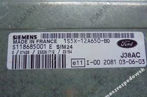 БЛОК УПРАВЛЕНИЯ FORD KA 1S5X-12A650-BD S118685001E