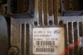 БЛОК УПРАВЛЕНИЯ FORD KA MK2   ДВИГАТЕЛЕМ 1.2 2010 год,