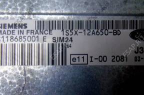 БЛОК УПРАВЛЕНИЯ FORD KA S118685001E 1S5X12A650BD SIM24