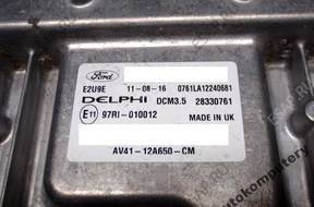 БЛОК УПРАВЛЕНИЯ FORD KUGA av4112a650cm dcm3.5