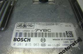 БЛОК УПРАВЛЕНИЯ FORD MAZDA 0281015963 7M61-12A650-BC 7YBC