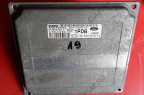 БЛОК УПРАВЛЕНИЯ   FORD MAZDA 1.25 S118107004D