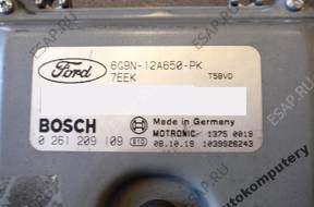 БЛОК УПРАВЛЕНИЯ FORD MONDEO 2.5T 6g9n12a650pk 0261209109